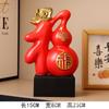 Venta al por mayor de productos de bienestar decoración creativa de calabaza con palabra de la suerte sala de estar china entrada mueble de TV vinoteca decoración para inauguración de casa