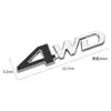 Modificación de coche pegatina para coche 4WD tracción total en todo momento gran cilindrada AWD todoterreno V6 logo lateral V8 4*4 logo metálico de cola de coche