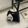 Bolsa Saco Tendência Deste Ano 2025 Nova Vintage Casual de Ombro com Toque de Luxo, Bolsa Transversal para o Dia a Dia, Bolsa Casual Feminina