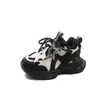 Sapatos Esportivos de Algodão de Duas Camadas Forrados com Lã para Meninos Sapatos de Inverno para Crianças Grandes e Médias Sapatos de Pai para Meninos Sapatos de Corrida Quentes para Meninas Dropshipping