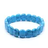 Joyería de Cristal Transfronteriza, Piedra Natural, Pulsera de Amatista de Moda para Mujer, Ojo de Tigre Multicolor con Etiqueta de Mano Facetada