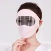 Mascarilla de Protección Solar Facial Completa Nueva de Verano para Mujer, Gafas Finas de Cinta de Hielo Anti-UV, Parasol y Mascarilla Transpirable