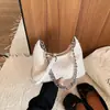 Bolso Cubo Tejido Hecho a Mano de Moda Diseño de Nicho Tendencia Bolso de Mano para Hombro Nuevo Bolso Cruzado de Gran Capacidad para el Día a Día