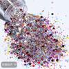 Transfronteiriço Nail Art Linglong Fada Jóias Mix Glitter Grandes Lantejoulas Irregular DIY Maquiagem Criativa Maquiagem Olhos Lantejoulas