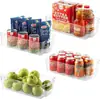 Caja de Almacenamiento con Filtro de Agua para Frutas y Verduras de Cocina para Refrigerador, Contenedor con Drenaje, Caja Rectangular Creativa Sellada para Refrigerador