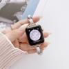 Adequado para Apple 10 11, Pulseira de Relógio de Corrente Única em Jeans Fino Estilo Chanel, Huawei 11 Gt5 Fit4, Pulseira Samsung Xiaomi