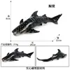 Modelos Realistas de Animales Marinos Transfronterizos: Tiburón Azul, Megalodón, Tiburón Ballena Gris, Tiburón Blanco, Tiburones Martillo Juguetes
