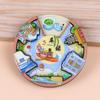 Stickers Rotatorios para Refrigerador de Ciudad Turística de China al por Mayor Atracciones de Comida Fijas Plato Giratorio de Madera Magnéticos Giratorios