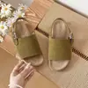 Sandalias de Suela Blanda, Sandalias de Una Tira Estilo Nuevo para Mujer, Ligeras Retro de Verano Simples Planas 2026, Cómodas de Nicho para Uso al Aire Libre