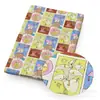 Gatito orejas grandes perro delgado poliéster algodón o tela impermeable elástica de cuatro lados tela para bolsa de patchwork DIY, 1Yc46373