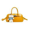 Design de Nicho Fashion 2026 Tendência Couro Macio Retrô Pequena Bolsa Quadrada Bolsa Personalizada Bolsa de Ombro Único Transversal