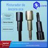 Hélice de ancoragem de resina de mistura, misturador hexagonal de quatro ângulos, agitador oco de parafusos B19