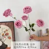 5 Rosas de Montanha de Neve Artificiais para Decoração de Salão de Casamento, Materiais DIY para Mesinha de Cabeceira do Quarto de Casamento, Arranjo de Casamento
