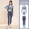 Traje Deportivo para Mujer, Ropa Deportiva para Yoga y Fitness, Tops de Ropa de Yoga, Traje Deportivo para Correr por la Mañana, Ropa con Protección Solar