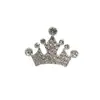 Accesorios para el cabello estilo coreano DIY aleación diamantes de imitación para niños tocado Corona accesorios lazo de cinta materiales decorativos venta al por mayor