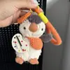Pinguim de Pelúcia Curta Super Macio com Chapéu e Cachecol, Pingente de Pelúcia, Pingente de Bolsa, Brinquedo Pequeno, Pequeno Artigo para Venda em Barraca