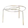 Rack de brochetas extraíble de acero inoxidable, nuevo rack para barbacoa, especial para freidora de aire, parrilla redonda colgante, venta al por mayor de fábrica
