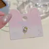 Colección de Pendientes de Hueso de Titanio Estilo Coreano, Pendientes de Lujo Ligero con Lazo para Mujer, Accesorios Sencillos para Orejas con Pasador de Plata S925