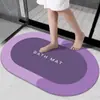 Alfombrilla de Piso Simple de Tierra de Diatomeas de Trébol de Cuatro Hojas, Alfombrilla de Pie para Baño Absorbente de Agua de Secado Rápido, Felpudo Resistente a la Suciedad para Entrada, Disponible para Venta al por Mayor
