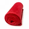 Manta fina de franela de color liso para uso doméstico, manta para sofá con aire acondicionado, manta para siesta, manta pequeña, manta hecha a medida en stock
