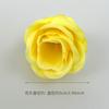Flor Artificial Pequeña de Rosa Rizada Cabeza de Flor de Boda Arco de Pared Decoración Cabeza de Flor Falsa 5cm Rosa Falsa Flor Individual Botón