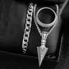Suministro Transfronterizo Exclusivamente para Europa y América, Set de Joyería Versátil de Moda Nuevo Más Vendido, Pulsera, Anillo, Flecha, Cruz, Collar 3