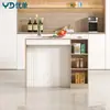 Fabricante Popular Alemão 2026 Bancada de Ilha de Cozinha Ilha Lateral de Jantar Mesa de Jantar Aberta Bar