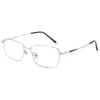 Armazón de Gafas Decorativo para Templo de Sándalo de Titanio Ultraligero 18295t Elegante Alambre Dorado Marco de Gafas de Negocio de Lujo Ligero para Miopía