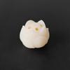 Natural Branco Jade Bodhi raiz escultura acessórios Lótus Bodhi Lotus acessórios pingente Wenwan handmade DIY contas soltas