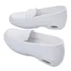 Zapatos de enfermera para mujer 2026 nuevo modelo de otoño, suela blanda, transpirables, cómodos, slip-on casuales, zapatos blancos para mujer