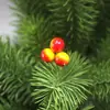 Decorações de Natal Mini Estames de Pérola Cerejas Casamento Natal Presentes DIY Frutas da Sorte Frutas Vermelhas