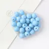 Cuentas Redondas de Color Sólido Acrílico para Niños DIY Hecho a Mano Material para Abalorios Cuentas de Color Primavera Cuentas de Color Caramelo Cuentas Dispersas Venta al por Mayor