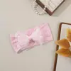 2026 Nova Faixa de Cabeça com Laço de Renda para Crianças Faixa de Cabeça Elástica Macia para Bebê Acessórios Doces para Cabelo de Bebê