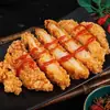 20 Filés de Frango Grandes, Carne do Peito de Frango, Frango Frito Auto-Aquecível, Produtos Semi-Acabados Fritos, Ingredientes para Hambúrguer de Café da Manhã, Lanches, Atacado de Alimentos