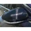 Adesivo de filme que muda de cor para carro filme fosco de fibra de carbono preto brilhante teto interno espelho retrovisor corpo transfronteiriço