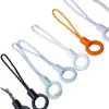 Funda para auriculares con cabeza de cuerda pequeña circular cuidadosamente seleccionada funda para teléfono cordón para teléfono adorno de cuerda de cordón con colgante circular cordón pequeño para teléfono
