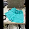 Shorts casuales de dormir de menta verde estilo americano con cordón para mujer, nuevos shorts deportivos de verano ajustados, hot pants para casa