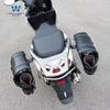 Muscle car Lobo adequado para Haojue AFR125 caixa lateral envolvente de borda lateral bolsa lateral bolsa para capacete motocicleta modificada bolsa de viagem impermeável
