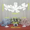 Accesorios de Boda Estilo Chino Arte de Hierro Flor de Peonía Brillante Luces de Camino Pasarela Escenario Fondo Decoración Arreglo