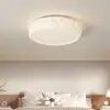 Nueva Forma de Flor Estilo Crema Dormitorio Espectro Completo Cálido Habitación Infantil Moderna Nórdica Estudio Luz Creativa Lámparas de Bola Colgante