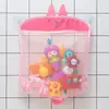 Bolsa Colgante para Juguetes Infantiles de Baño Bolsa Colgante de Dibujos Animados para Baño Bolsa de Red de Malla para Artículos Varios Organizador de Juguetes de Baño