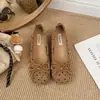 Bailarinas de moda para mujer con suela blanda y lunares, nuevos zapatos slip-on poco profundos con lazo para otoño 2026