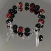 Pulsera Popular de Plumas y Cuentas, Diseño de Nicho, Simple y Versátil, Sensación Elegante y de Alta Gama, Pulsera de Cuentas Estilo Chino
