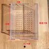 Caja de Goteo Tipo Cajón para Acuario de Peces con Tuberías de Agua Superiores e Inferiores, Soporte de Caja de Volteo, Accesorios de Caja de Goteo Grande Tipo Almacenamiento de Agua