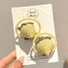 Elástico Marrom Grosso para Rabo de Cavalo Alto, Acessório de Cabelo Que Não Danifica o Cabelo, Scrunchie de Pelúcia, Elástico Grosso Fofo, Acessório de Cabelo