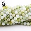 Cuentas Redondas de Turmalina Natural de 6 mm DIY Cuentas de Granate Ágata Ojo de Tigre Piedra Cuentas Sueltas Cuentas Redondas de Amatista Accesorios de Joyería