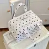 2026 Nueva Bolsa de Maquillaje con Estampado de Leopardo Pu Tres Capas Divididas Bolsa de Artículos de Tocador Impermeable para Viaje Bolsa de Almacenamiento Multifuncional de Gran Capacidad