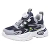 Zapatos para Niños 2026 Nuevos de Verano Transpirables Malla Simple Superficie de Malla Niños Medianos y Grandes Botón Giratorio Zapatos Deportivos para Niños