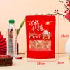 Saco selante automático feliz frequentemente Ano Novo festivo saco de frutas secas casamento biscoitos doces frutas cristalizadas embalagem de presente manual