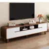 Gabinete de TV moderno minimalista y gabinete combinado de mesa de café, estilo chino nuevo, adecuado para salas de estar pequeñas